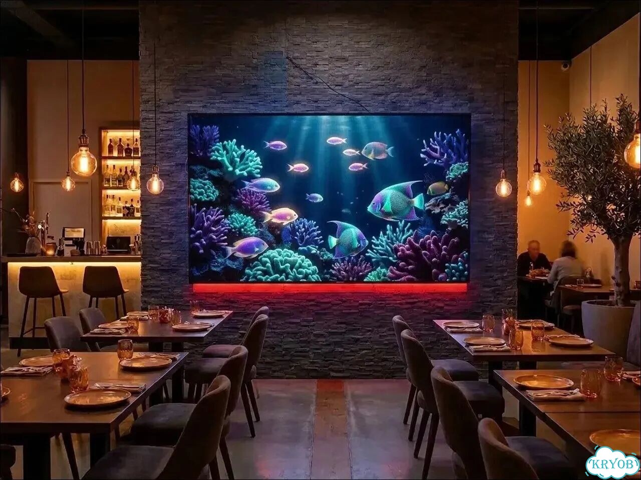 LED экран Full HD для помещения фото 2