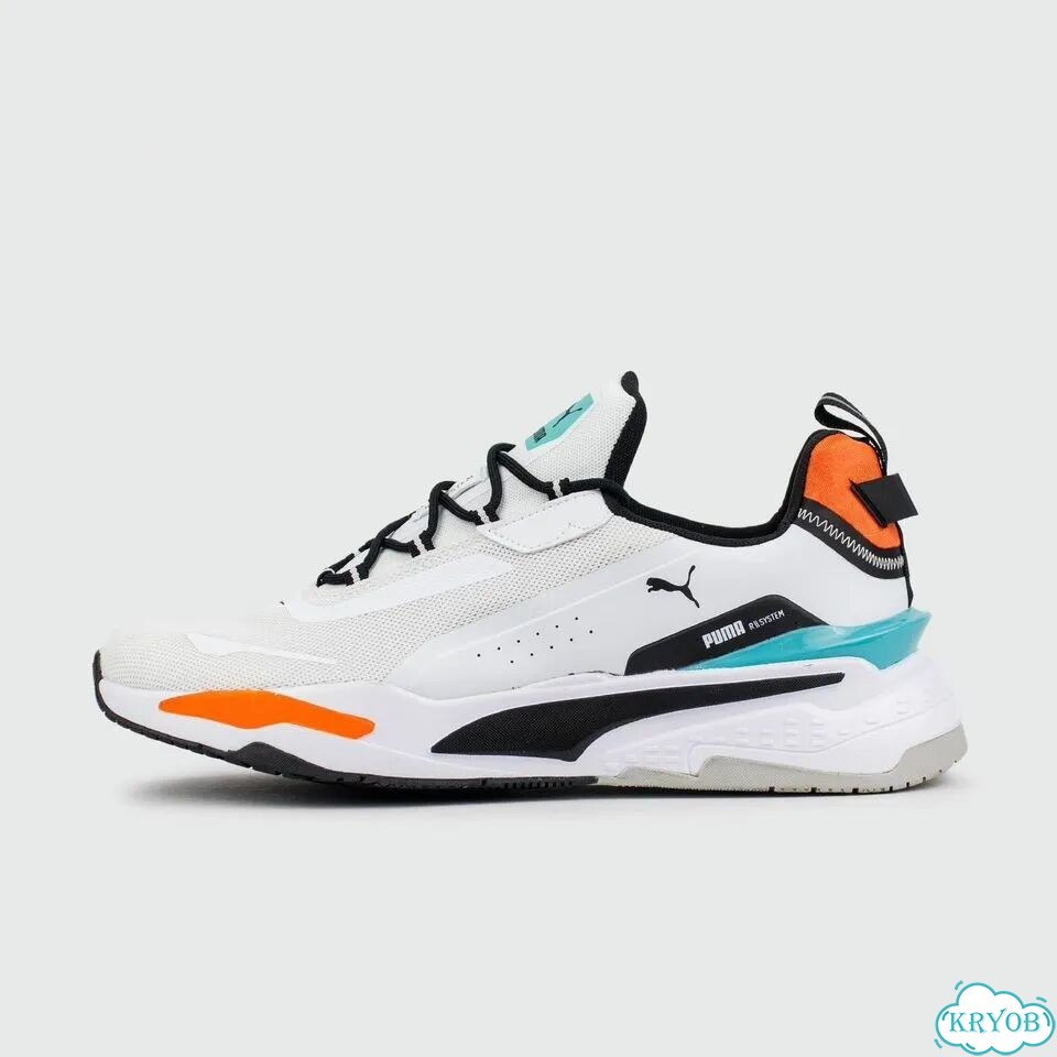 Кроссовки Puma RS-fast unmarked White Orange фото 1