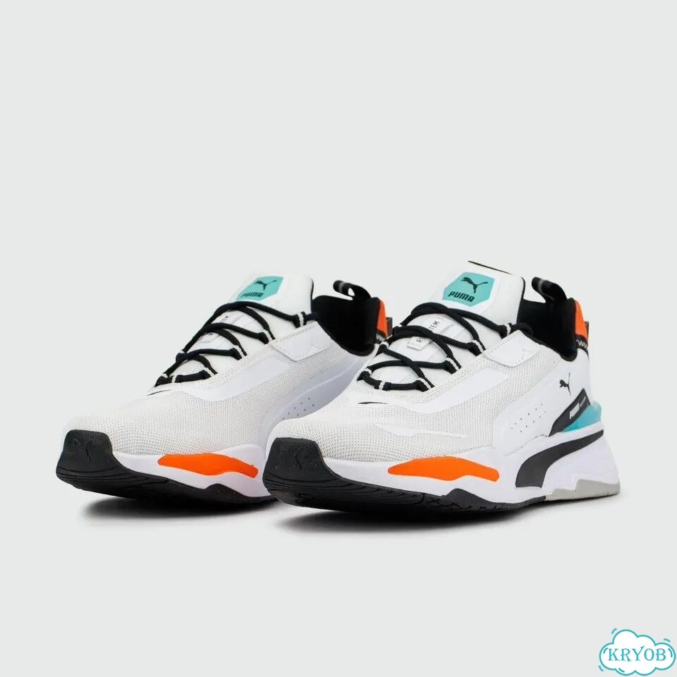 Кроссовки Puma RS-fast unmarked White Orange фото 2