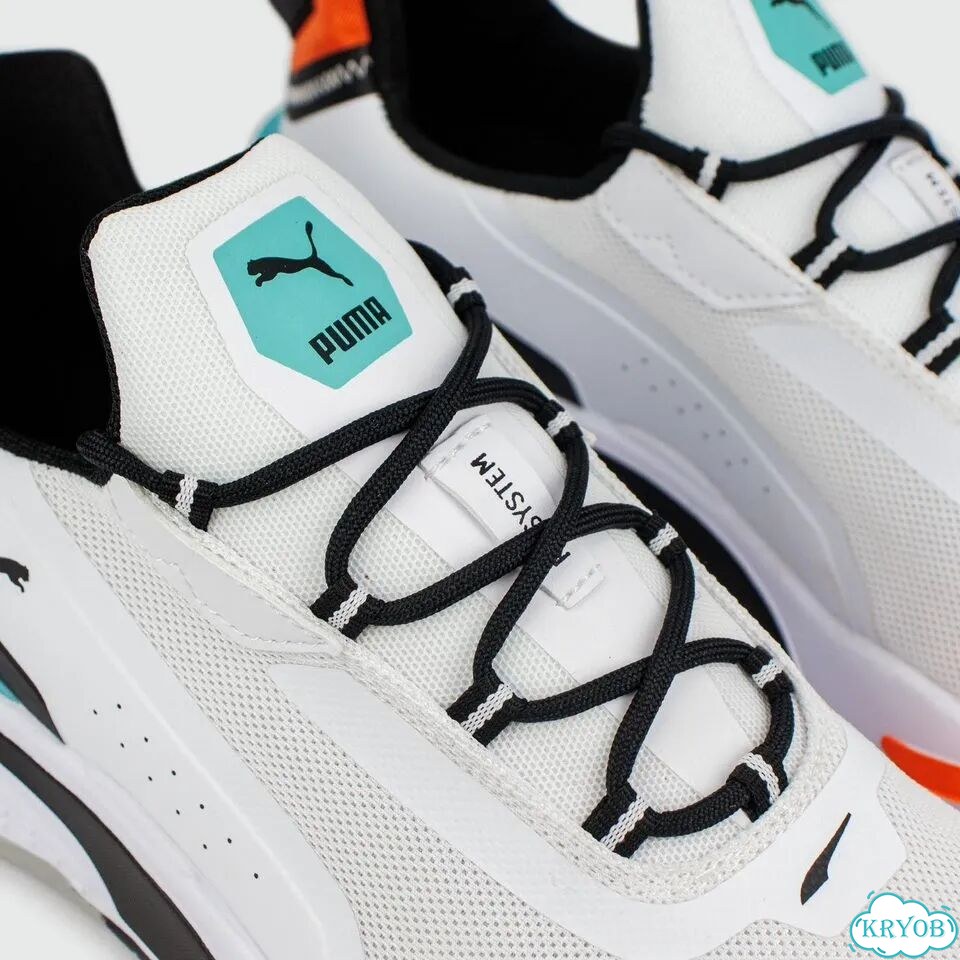 Кроссовки Puma RS-fast unmarked White Orange фото 5