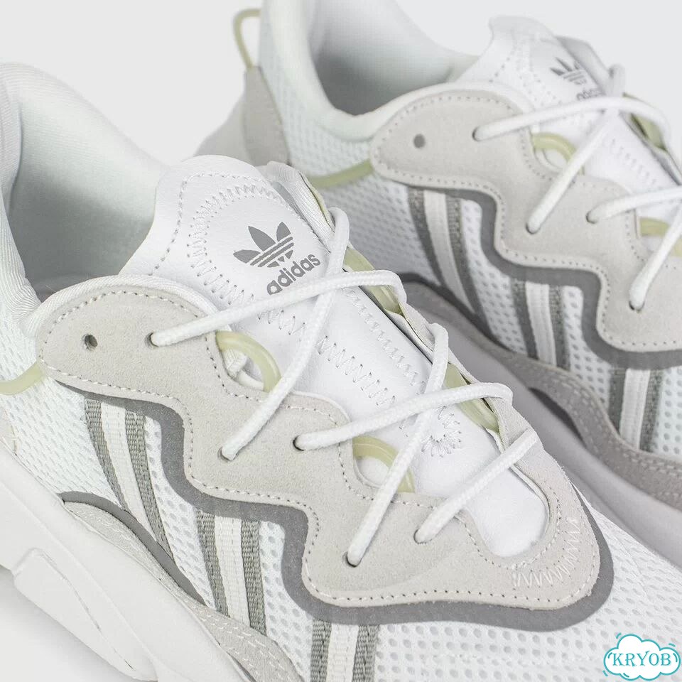 Кроссовки Adidas Ozweego White Grey фото 5