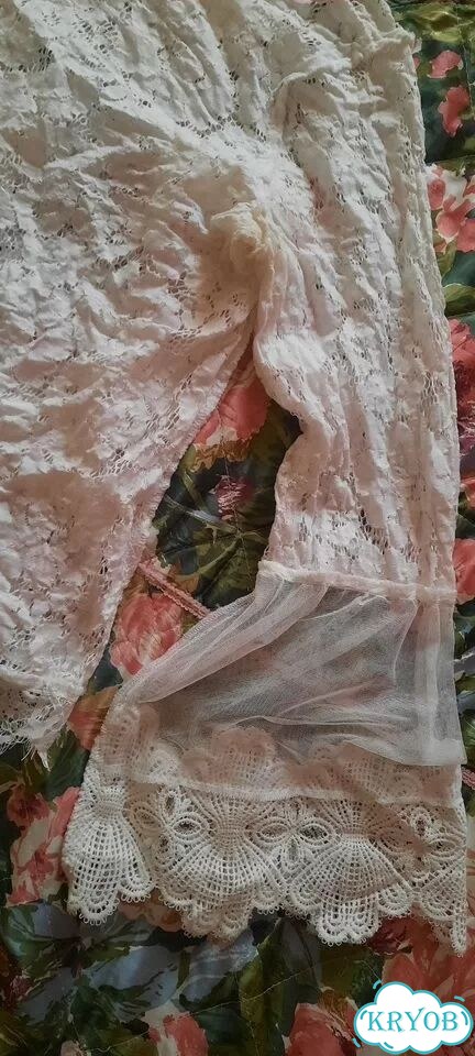 Топы блузки кружево фото 4