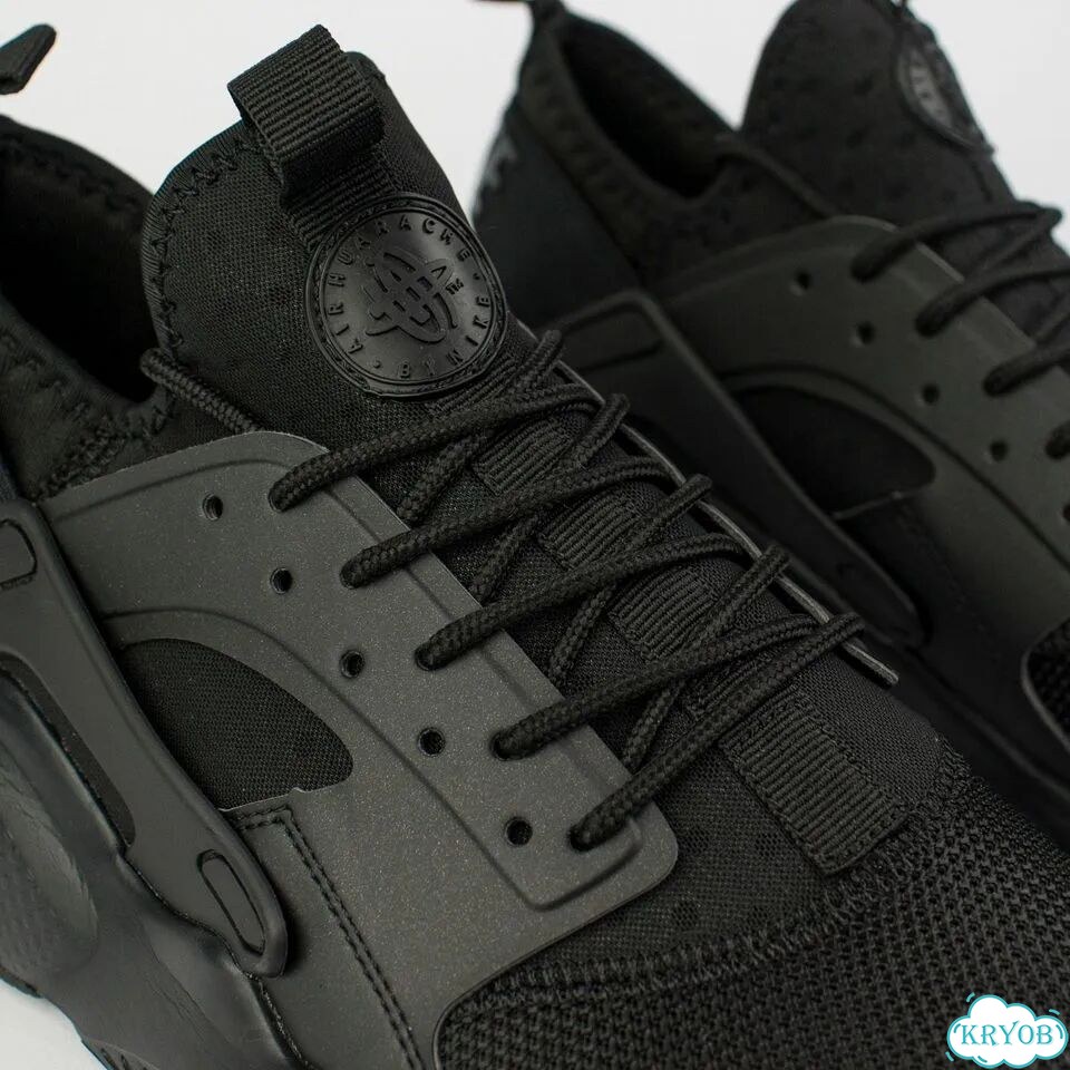Кроссовки Nike Air Huarache Ultra Triple Black new фото 5