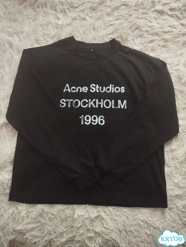 Лонгслив acne studios stockholm 1996 фото 1
