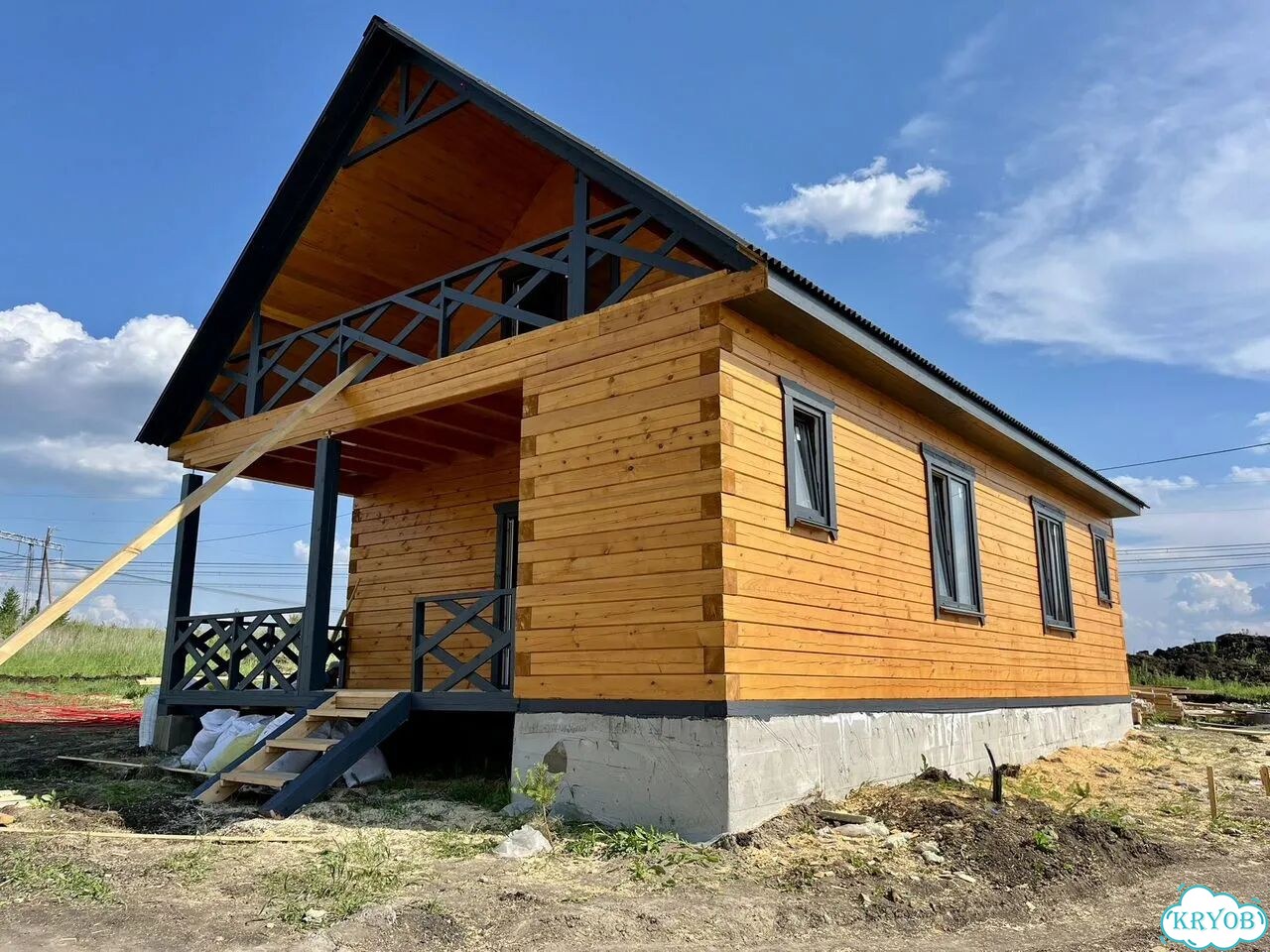 Дом 80 м² на участке 8 сот. фото 1
