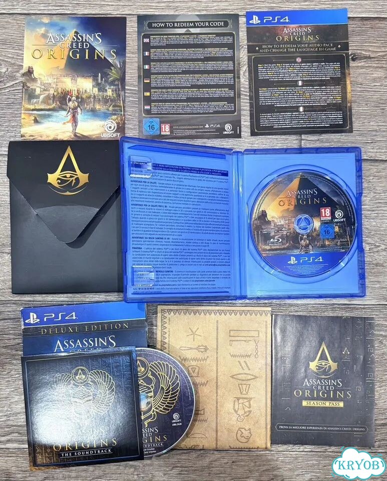 Assasins creed origins deluxe edition фото 1