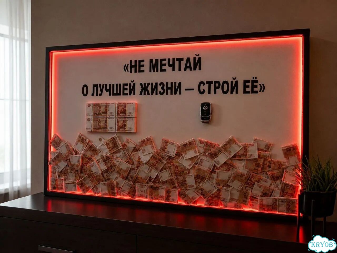 Картина с подсветкой LED на стену подарок на заказ фото 8