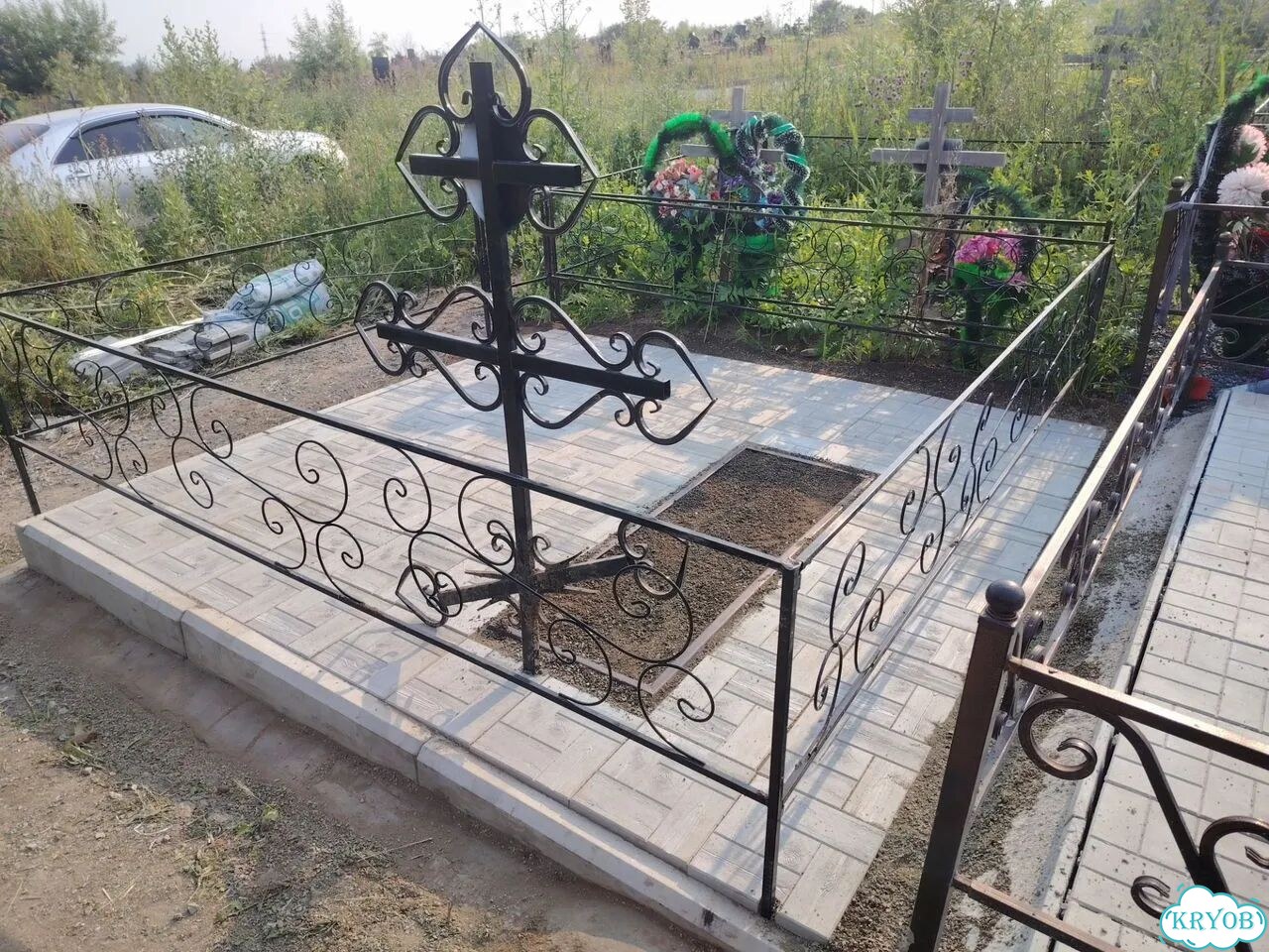 Благоустройство могилок фото 1