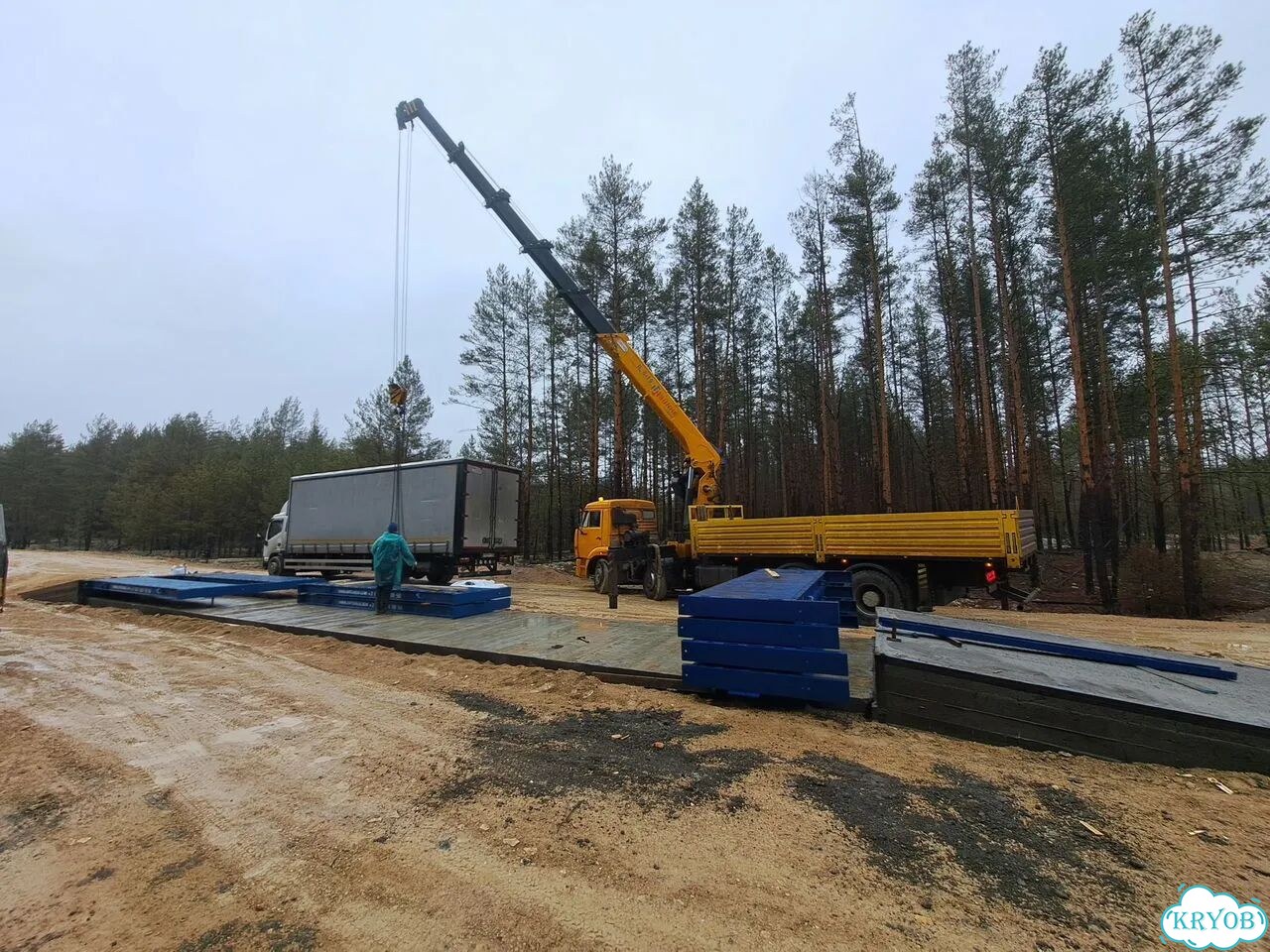 Весы автомобильные 18 метров 80 тонн фото 10