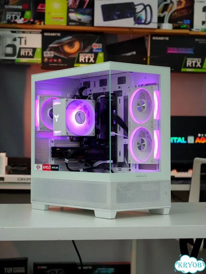 Игровой пк Ryzen 5 5500 / RX 6600 8GB / 16GB / SSD фото 1