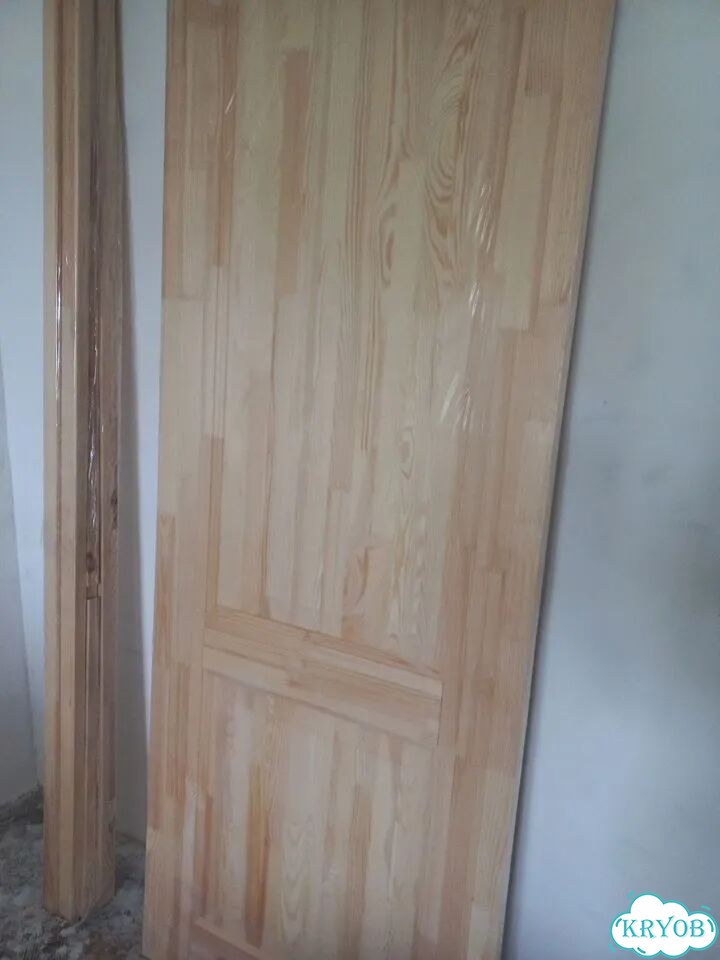 Новая дверь из массива дерева фото 4
