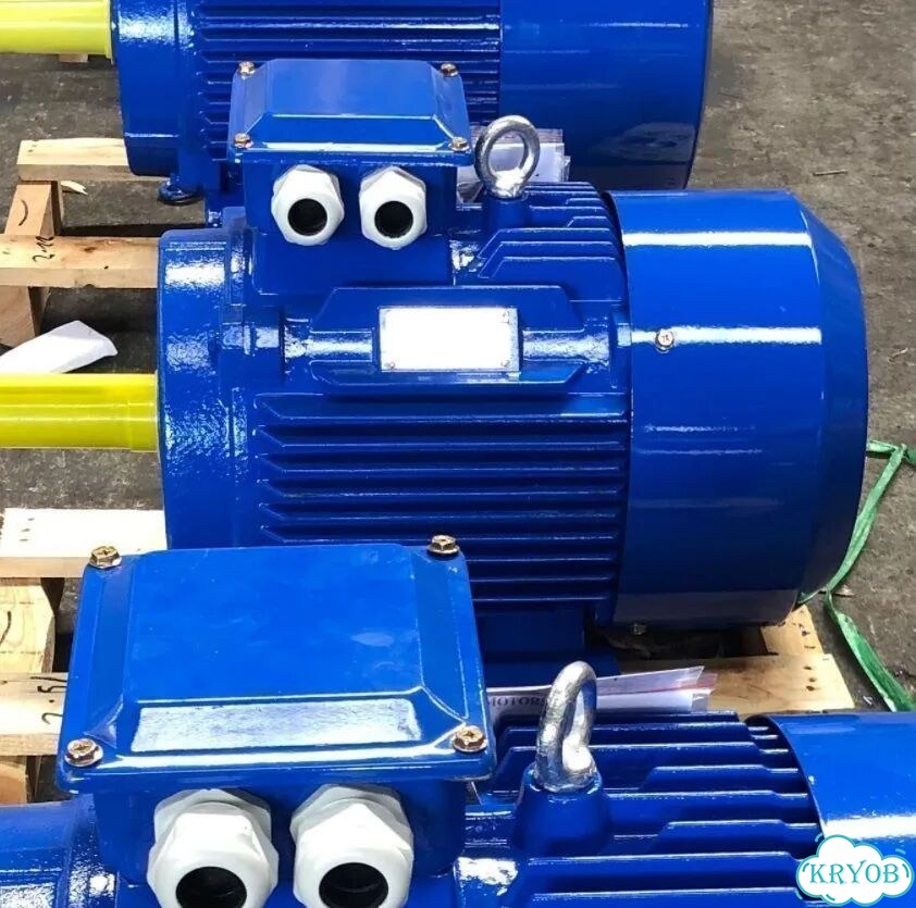 Электродвигатель аир 200L8 22кВт 750об новый фото 5