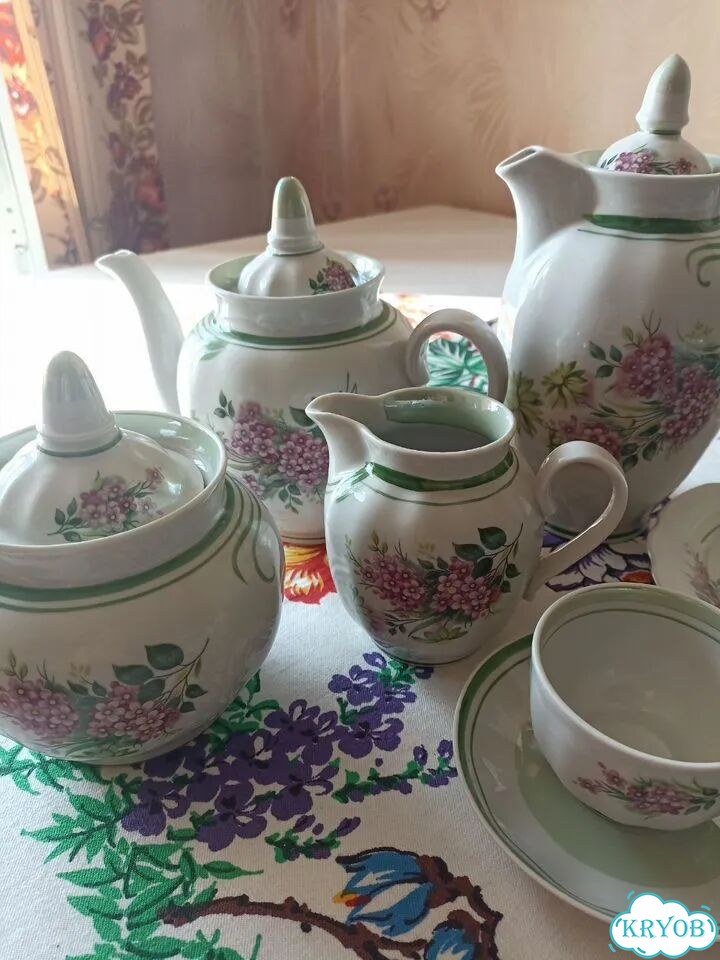 Чайно кофейный сервиз СССР фото 2