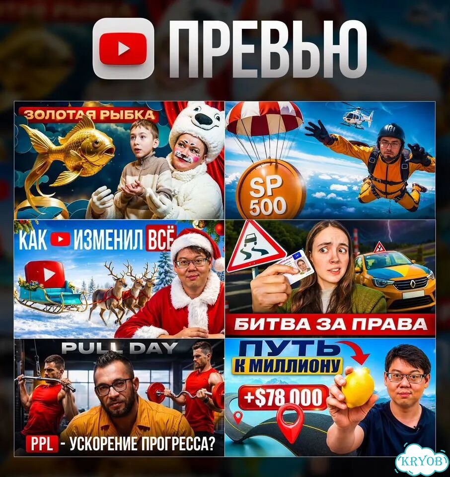 Превью для ютуба / Обложка / Баннер фото 5