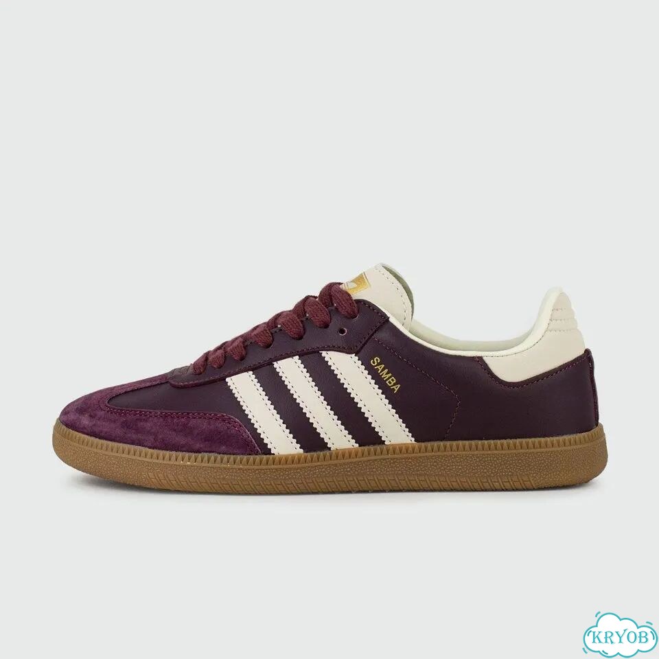 Кроссовки Adidas Samba OG Maroon фото 1