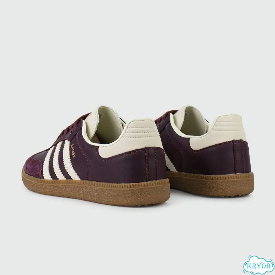 Кроссовки Adidas Samba OG Maroon фото 3