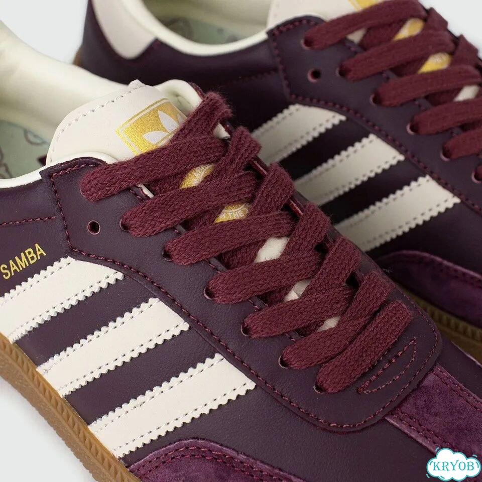 Кроссовки Adidas Samba OG Maroon фото 5