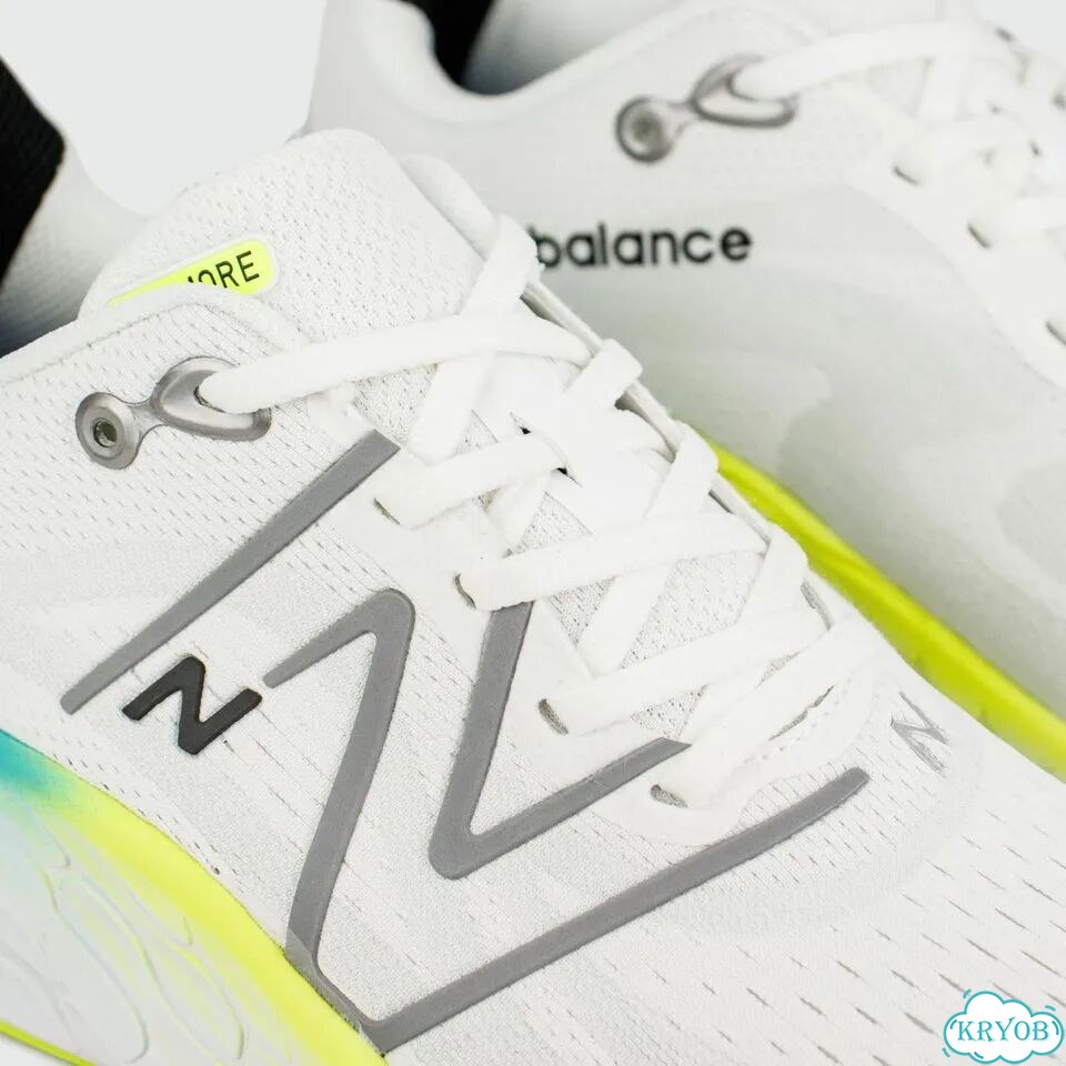 Кроссовки New Balance Fresh Foam x More V4 White Yellow фото 5