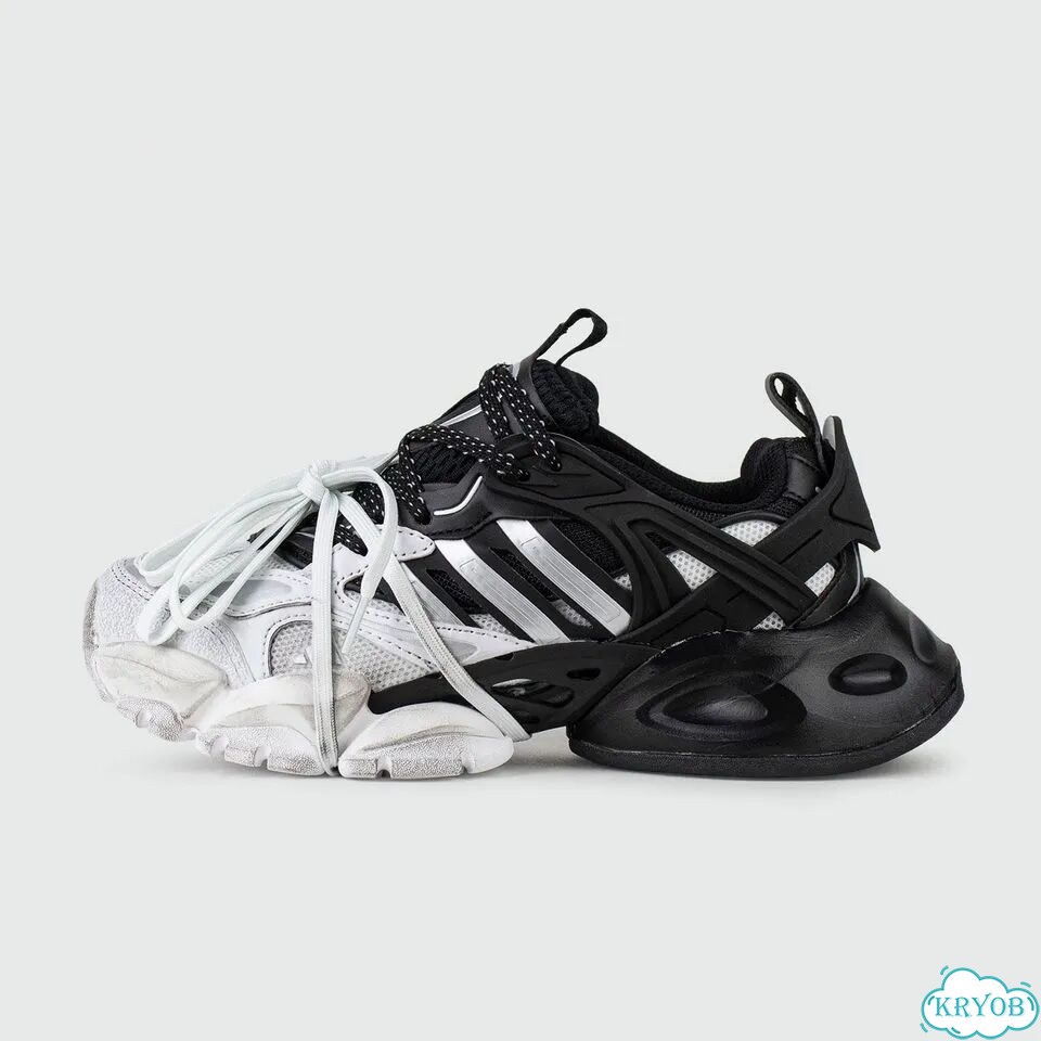 Кроссовки Adidas Vento XLG Deluxe White Black фото 1