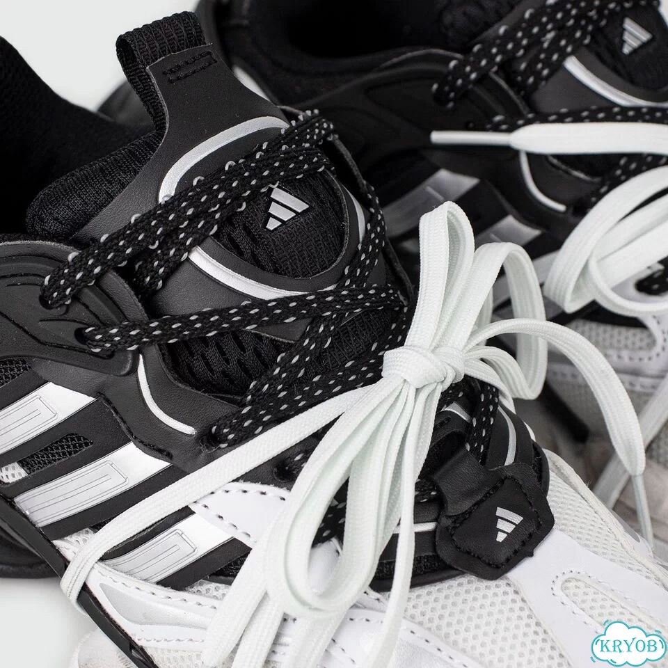 Кроссовки Adidas Vento XLG Deluxe White Black фото 5