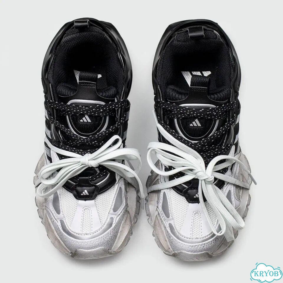 Кроссовки Adidas Vento XLG Deluxe White Black фото 7