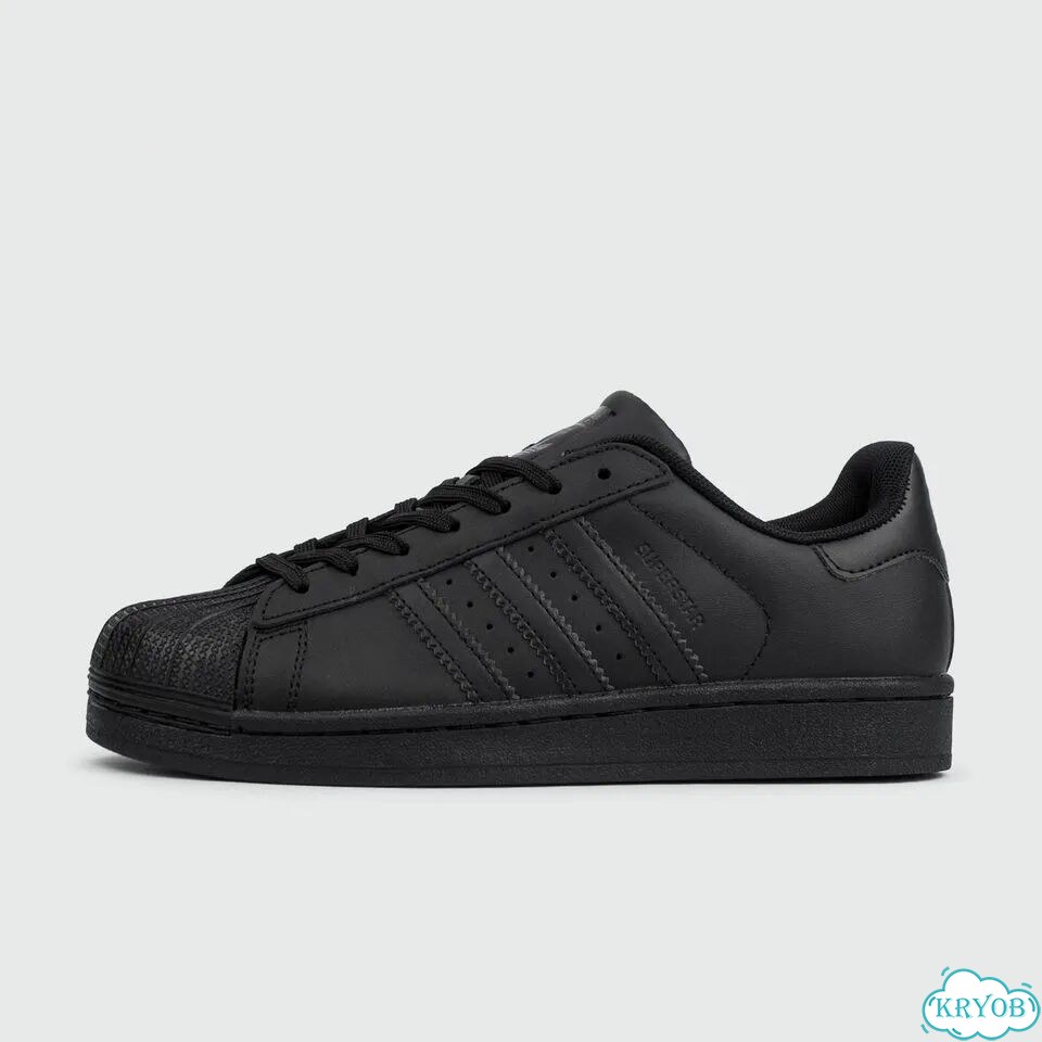 Кроссовки Adidas SuperStar Wmns Triple Black фото 1