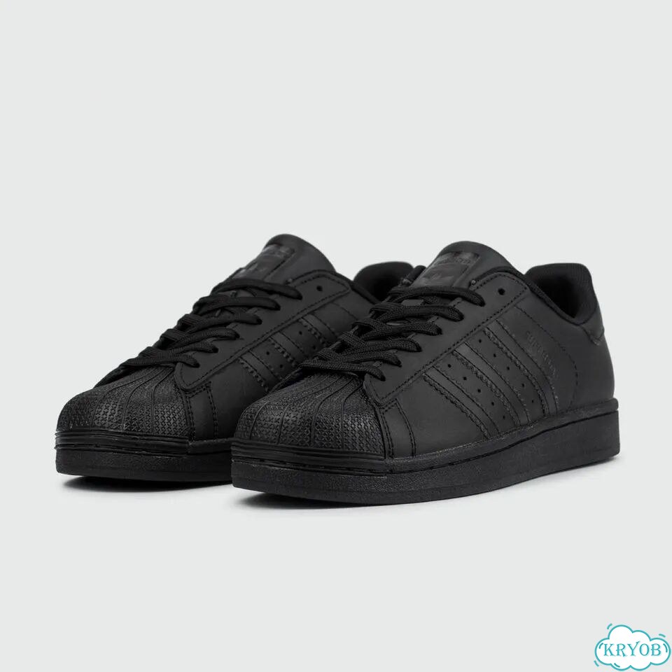Кроссовки Adidas SuperStar Wmns Triple Black фото 2