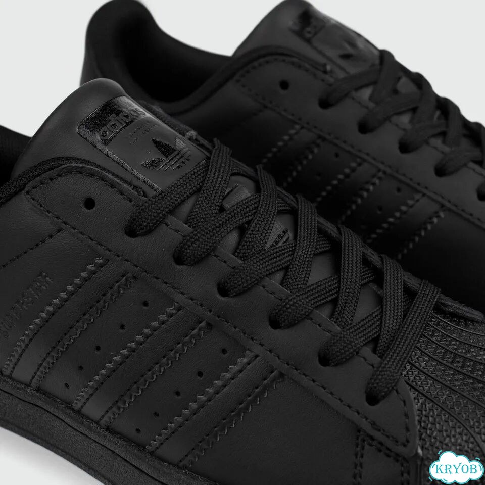 Кроссовки Adidas SuperStar Wmns Triple Black фото 5