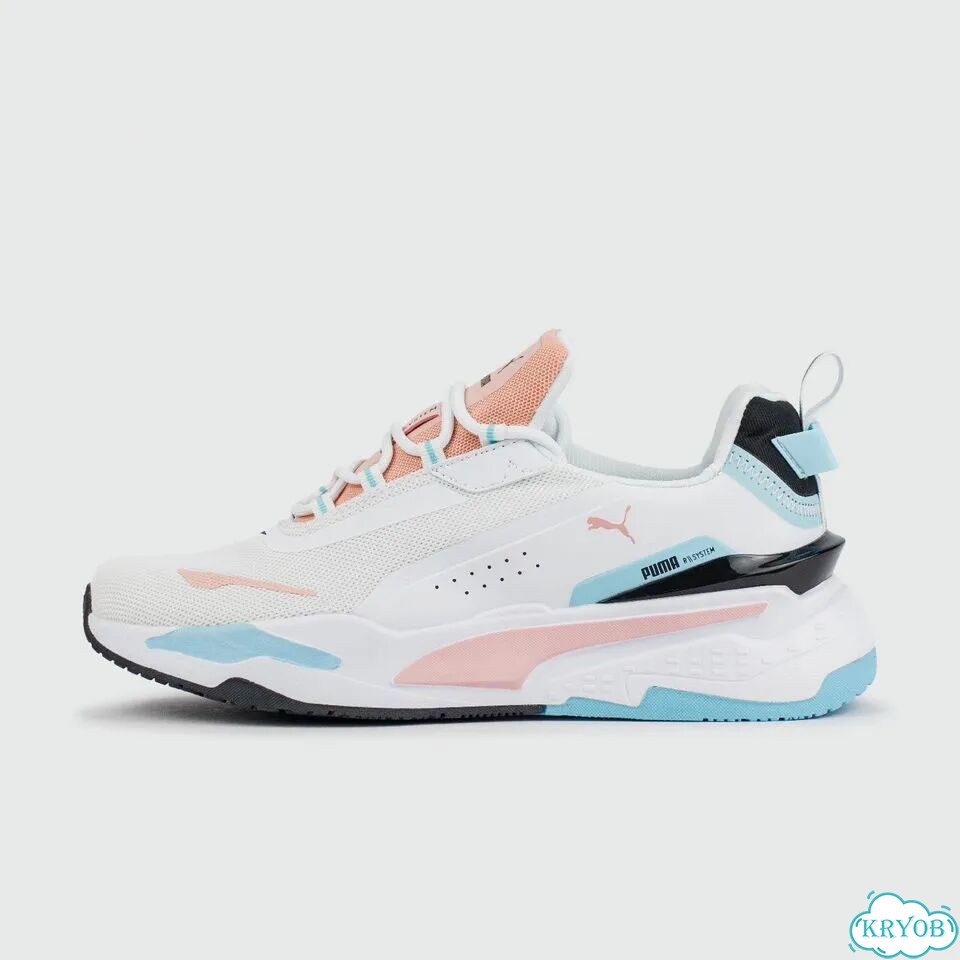 Кроссовки Puma RS-fast unmarked White Pink Blue фото 1