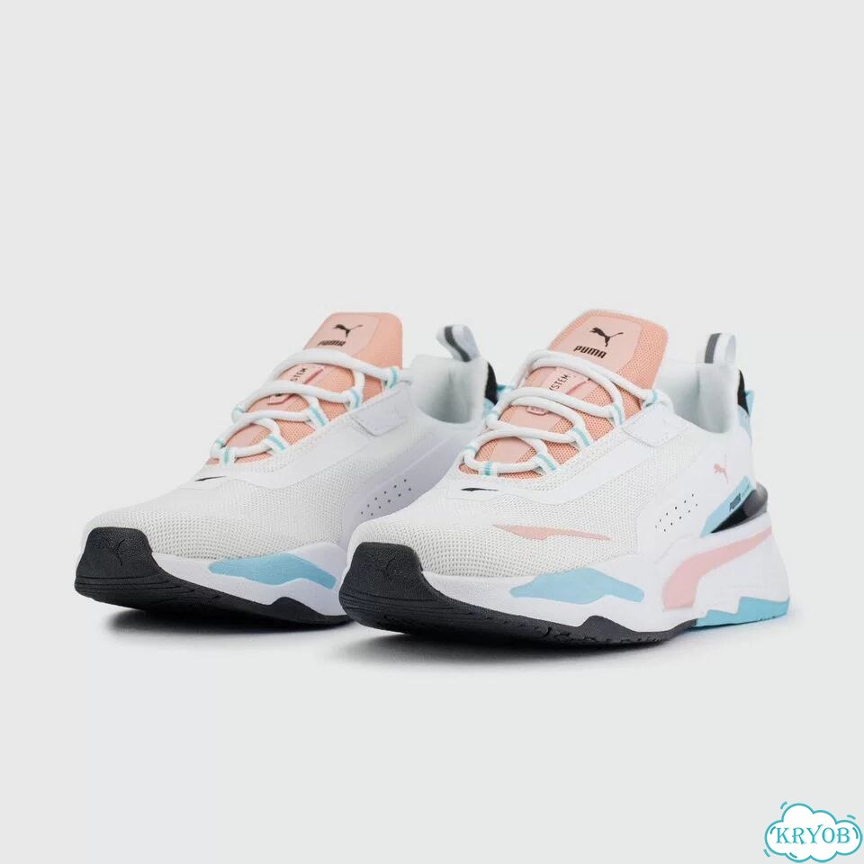 Кроссовки Puma RS-fast unmarked White Pink Blue фото 2
