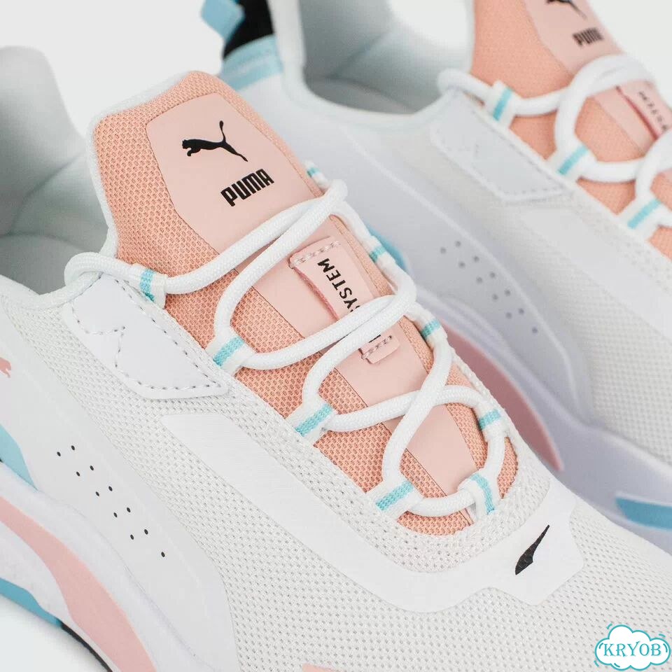 Кроссовки Puma RS-fast unmarked White Pink Blue фото 5