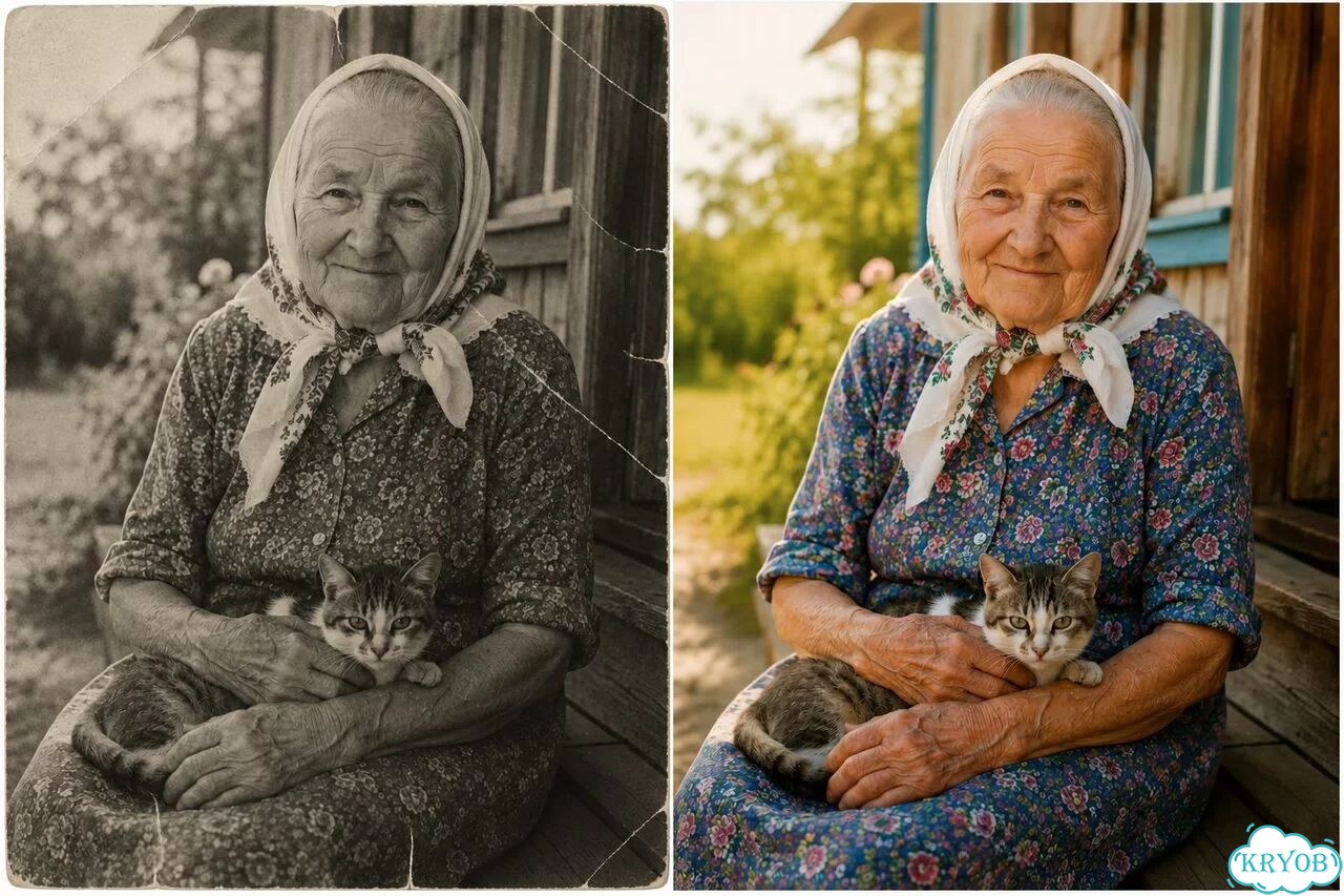 Реставрация старых фотографий фото 3
