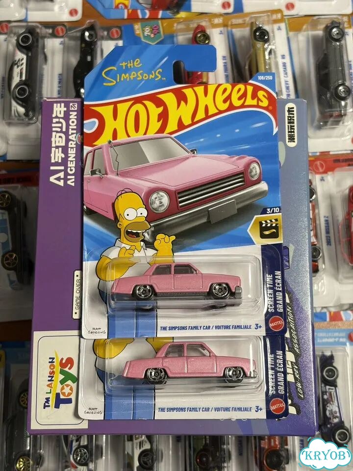 Hot Wheels The Simpsons Family car (симпсоны) фото 2