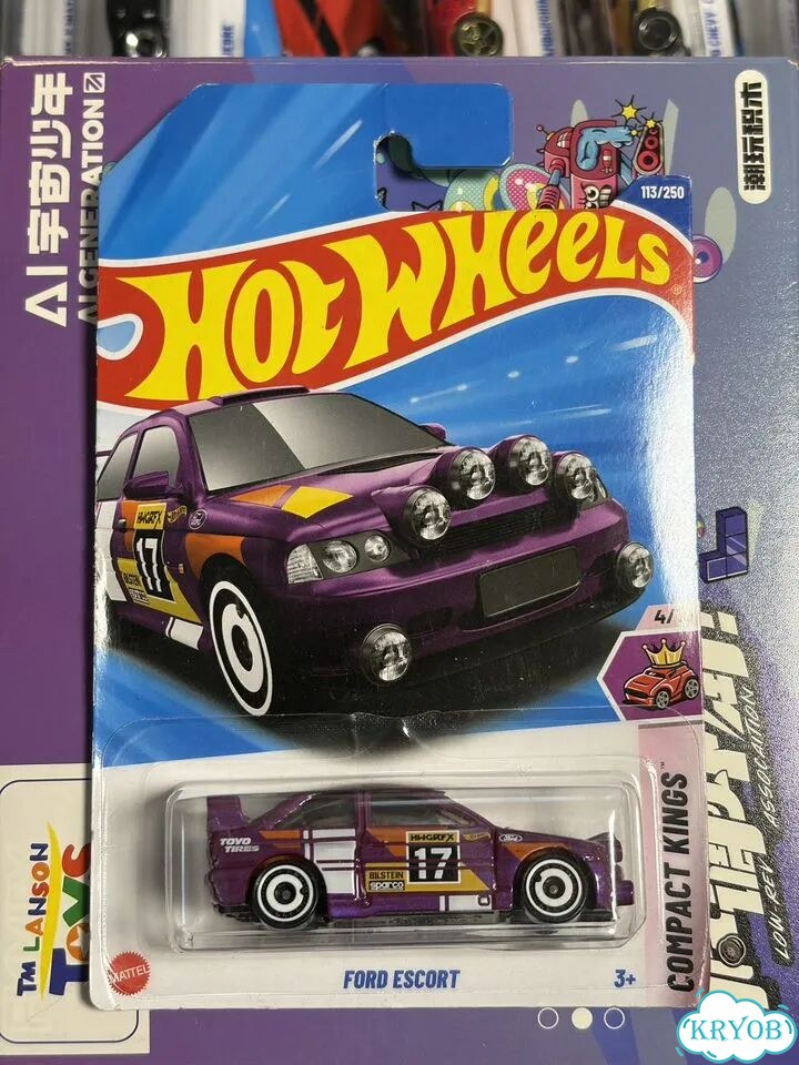 Hot Wheels Ford Escort фото 1