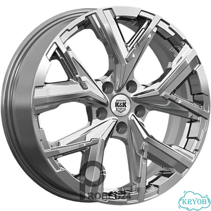 Литые диски K&K 6.5×R18 5×114.3 фото 1