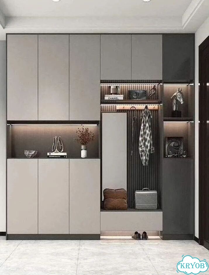 Компактные прихожие на заказ фото 5