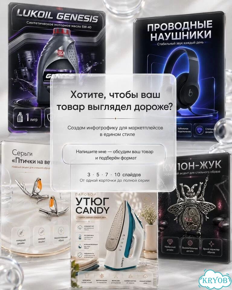 Дизайн карточек товара WB / Ozon инфографика фото 10