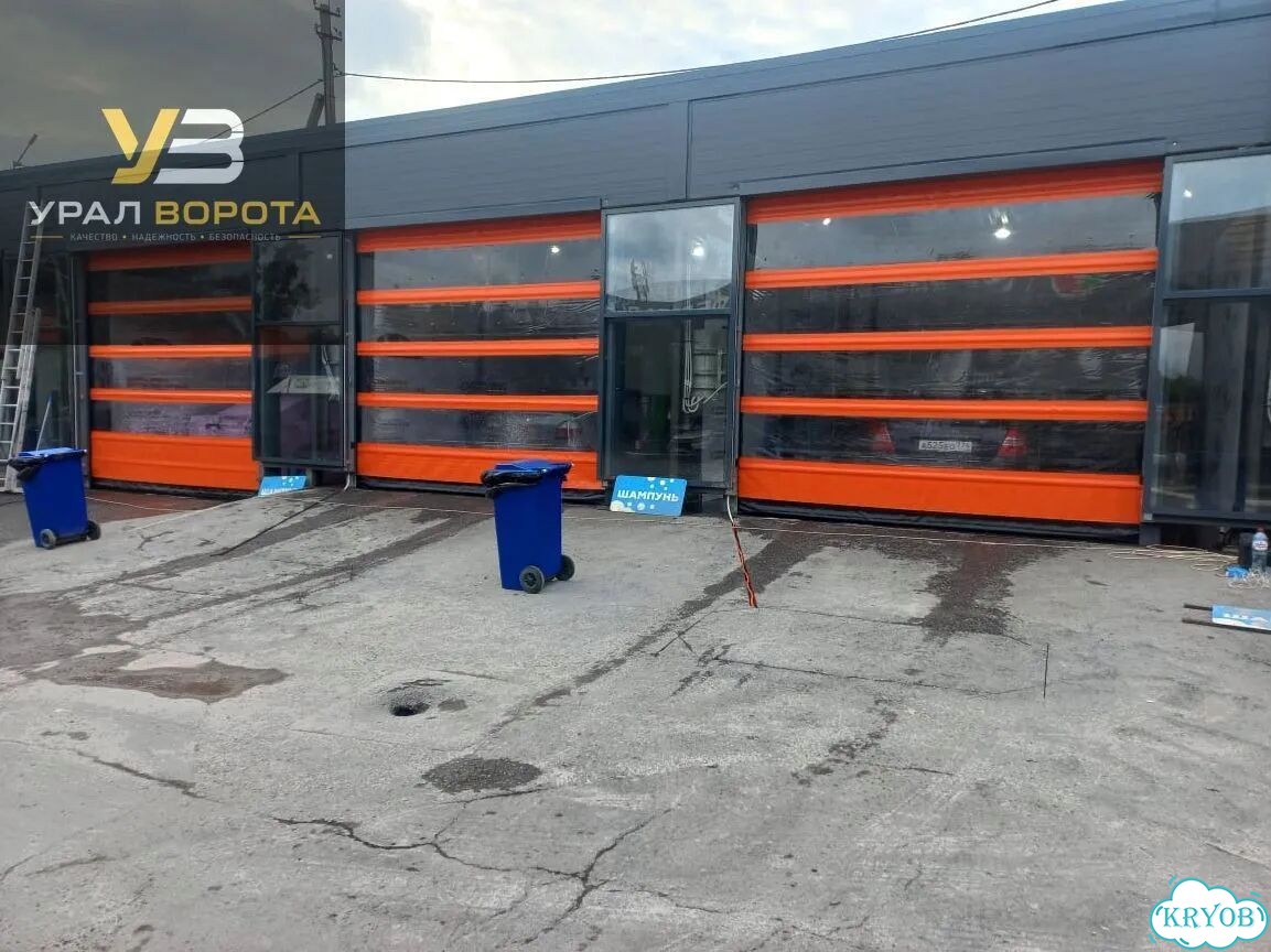 Автоматические скоростные ворота фото 1