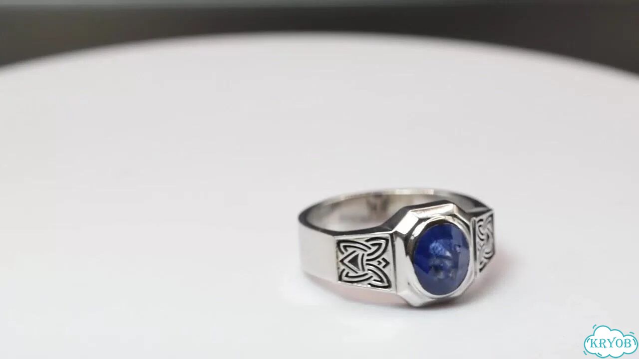 Перстень с сапфиром 2,51ct. (Шри-Ланка) фото 1