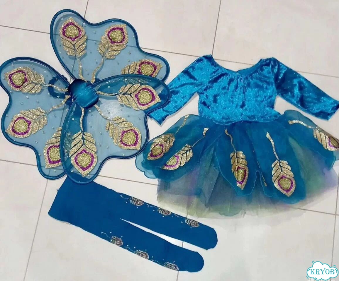 Новогодний костюм Павлин Gymboree, 3-4 года фото 4