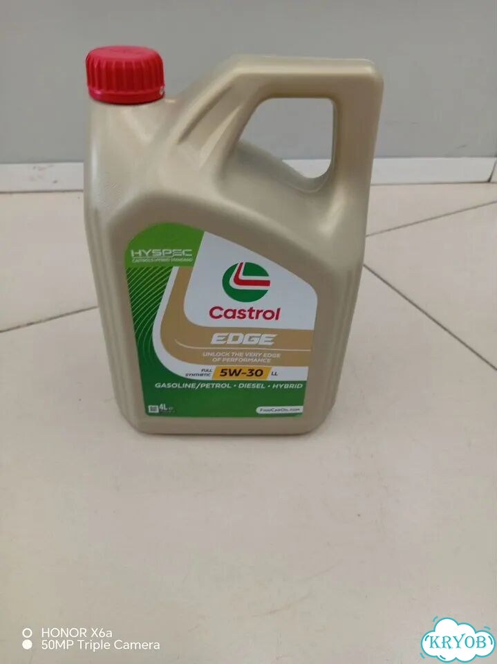 Масло Castrol edge 5W30 4л фото 1