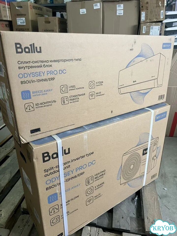 Кондиционер инверторный Ballu 12 Odyssey Pro фото 1