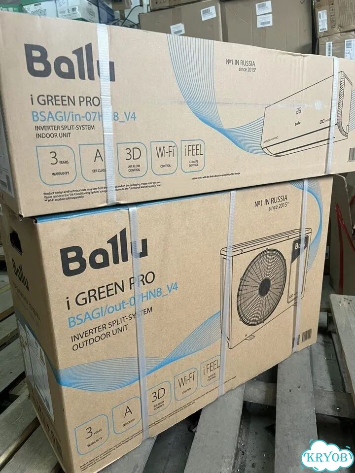 Кондиционер инвертор Ballu 07 iGreen Pro фото 1