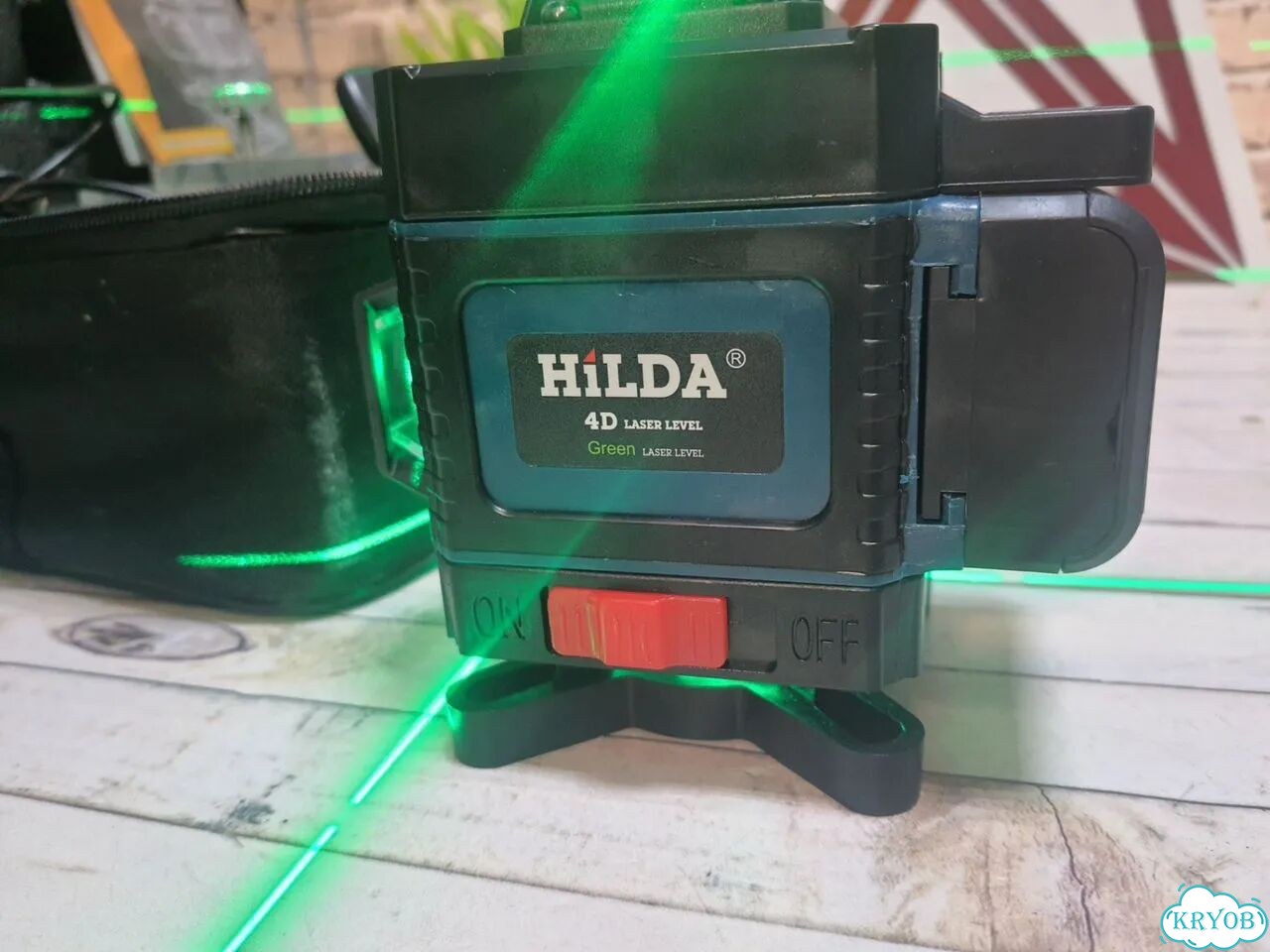 Лазерный уровень Hilda 4D фото 4