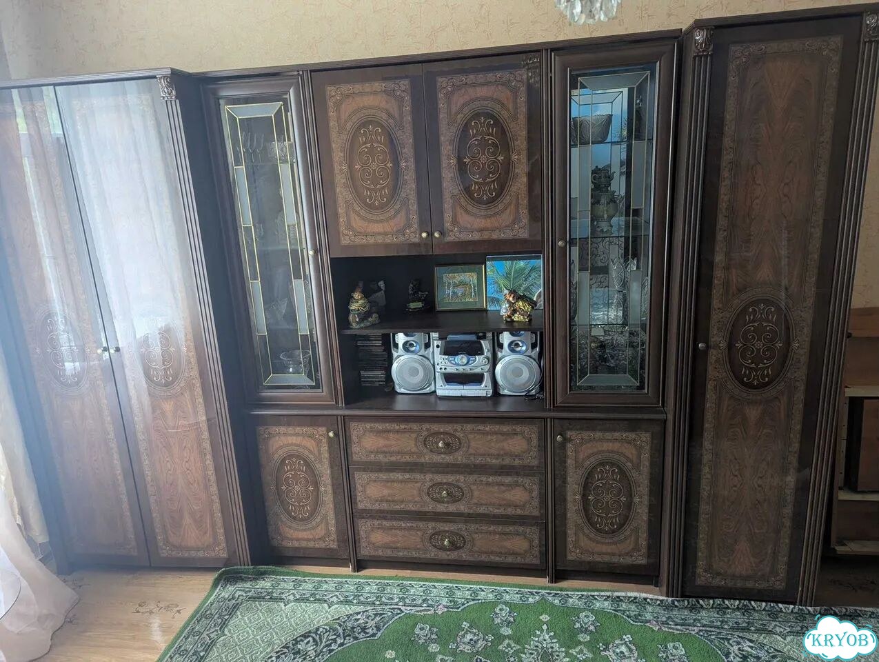 Стенка в гостиную (шкаф для одежды, посуды, белья) фото 1