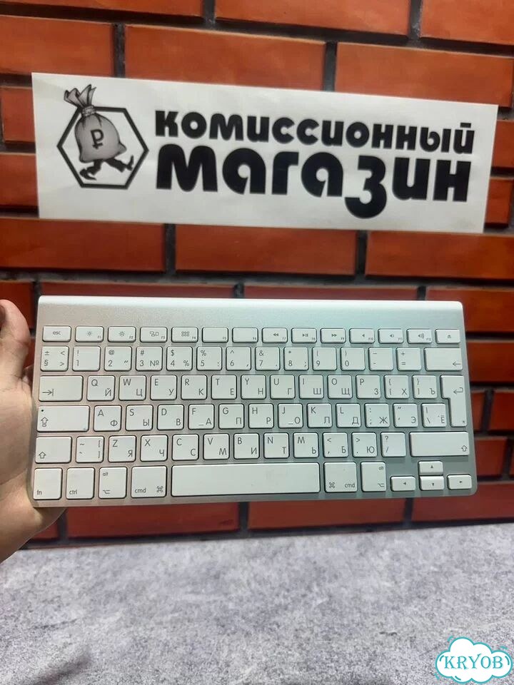 Клавиатура Apple Wireless Keyboard (A1314) фото 5