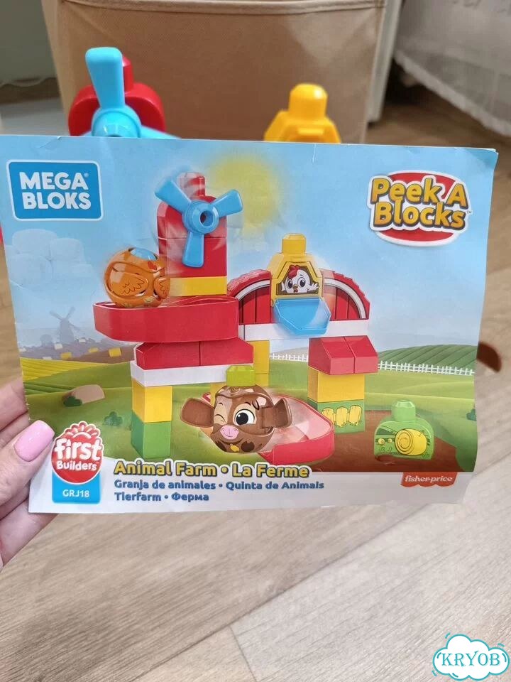Конструктор Mega bloks Прятки на ферме фото 3