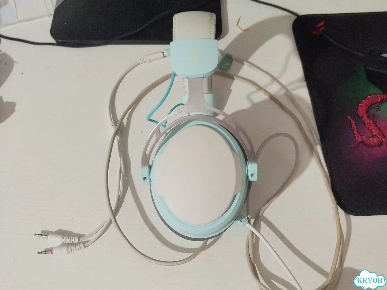 Игровые наушники graphite v2 mint фото 2