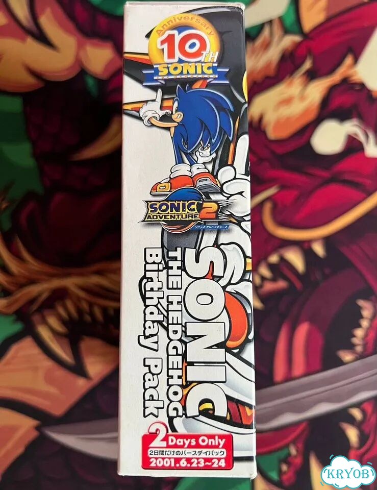 Sonic Adventure 2 10th Dreamcast ntsc-J фото 2