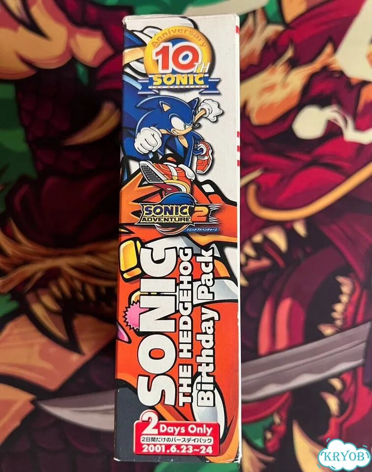 Sonic Adventure 2 10th Dreamcast ntsc-J фото 3